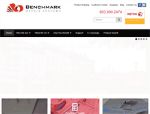 Tablet Screenshot of benchmark-office.com